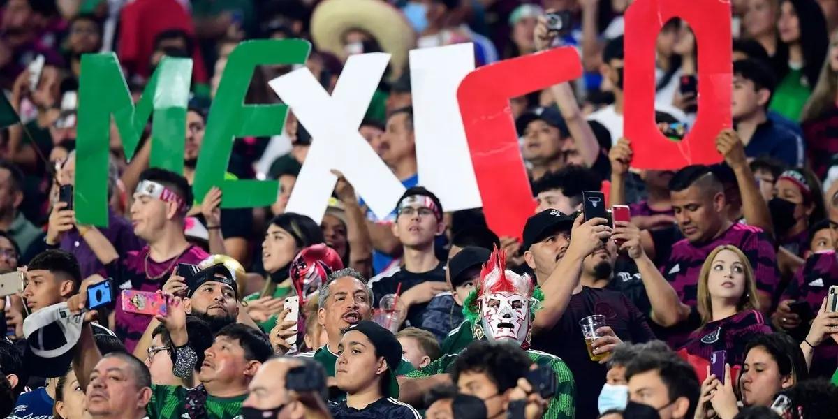 El Tri should have been down on the scoreboard but the referee invented a play to favor the Mexican team.