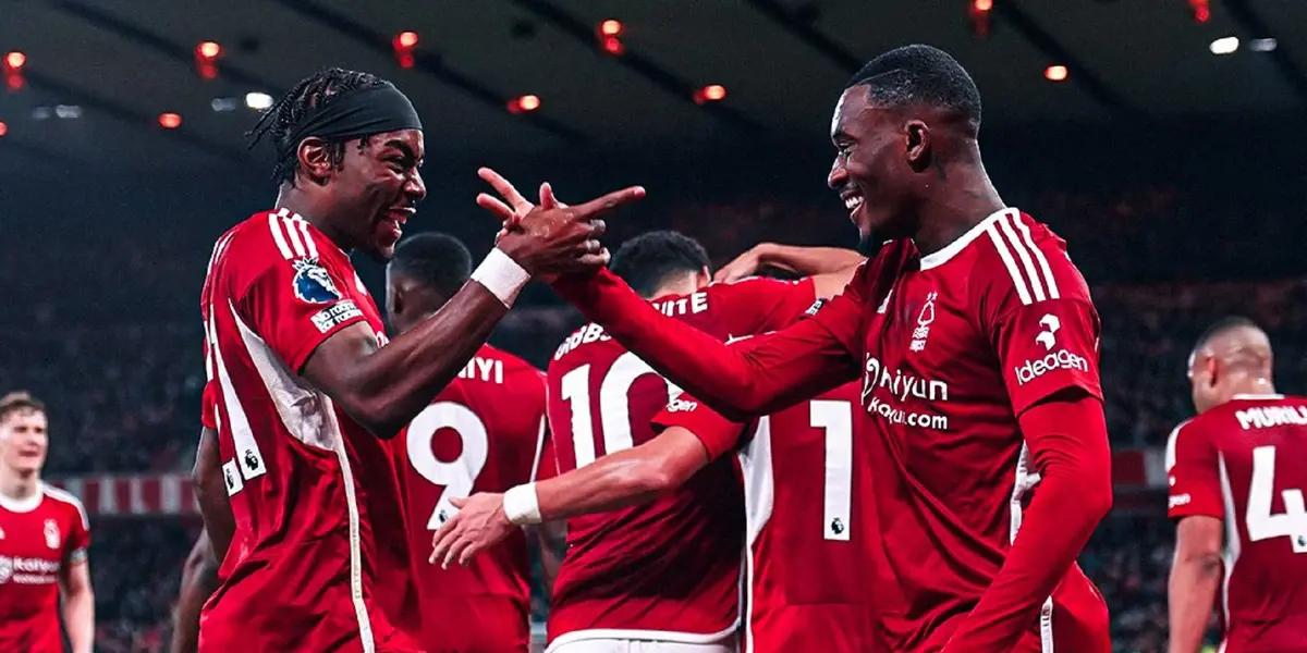 Elanga scored in the 28th minute to give Nottingham Forest a 1-0 lead over Tottenham on Boxing Day