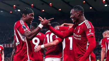 Elanga scored in the 28th minute to give Nottingham Forest a 1-0 lead over Tottenham on Boxing Day
