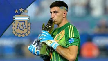 Emiliani Martínez Photo: AFP y Escudoteca PN