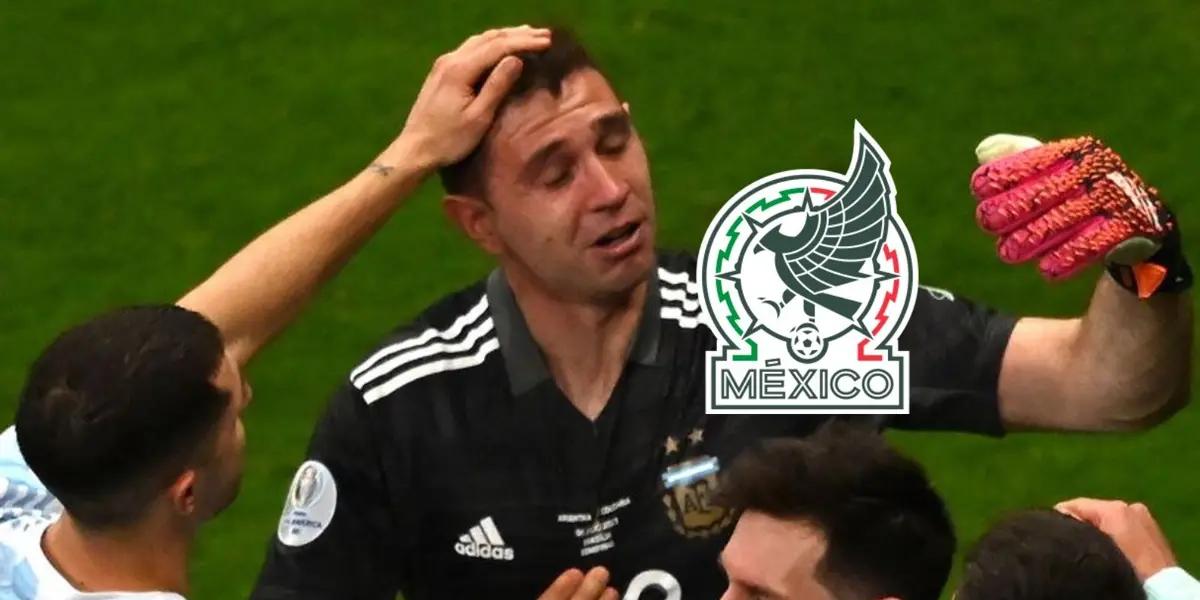 Emiliano Martínez receives a hard blow in Europe. Fate takes its toll for insulting Mexico