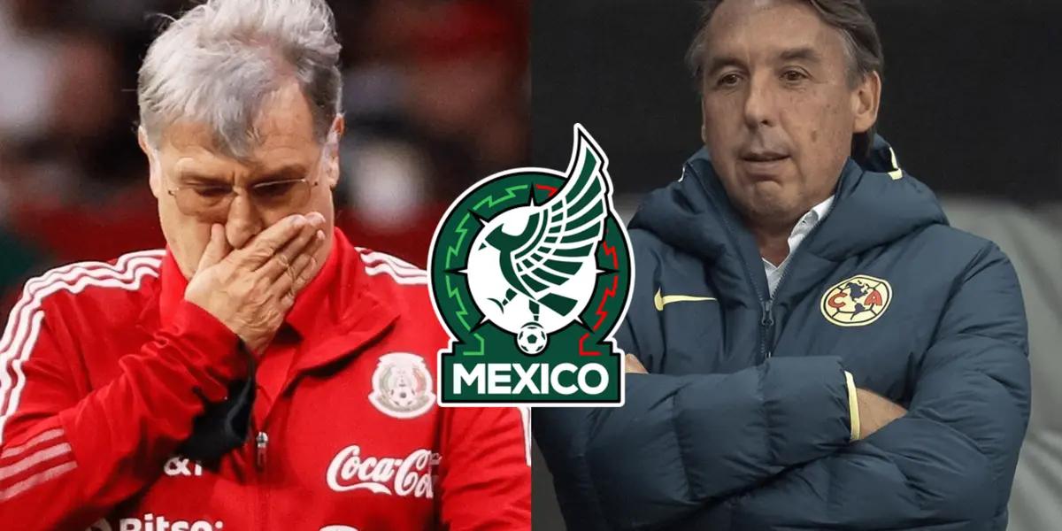 Emilio Azcarraga imposes a player on Gerardo Martino to take him to the World Cup