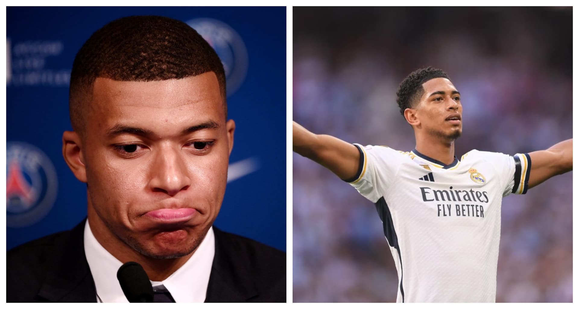 Emmanuel Petit believes that midfielder Jude Bellingham could pose a problem for Mbappe