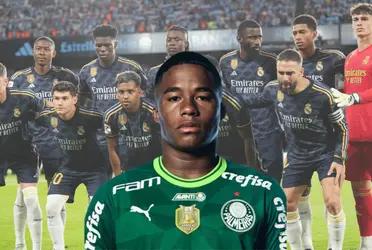 Endrick arrives at Real Madrid with a new sponsor.