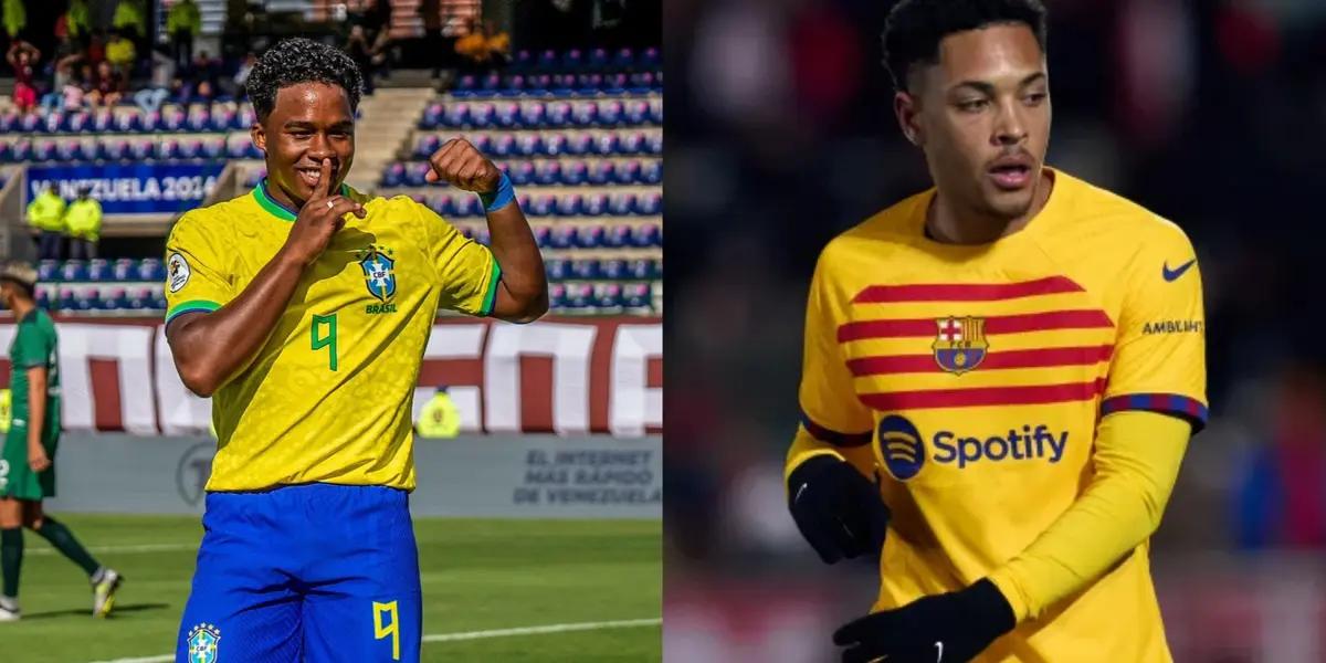 Endrick shines for Brazil's U-23 while Roque is finding his feet with FC Barcelona.