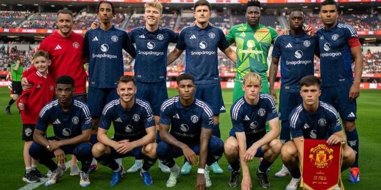 How long has it been since there have been Manchester United players in the England team?