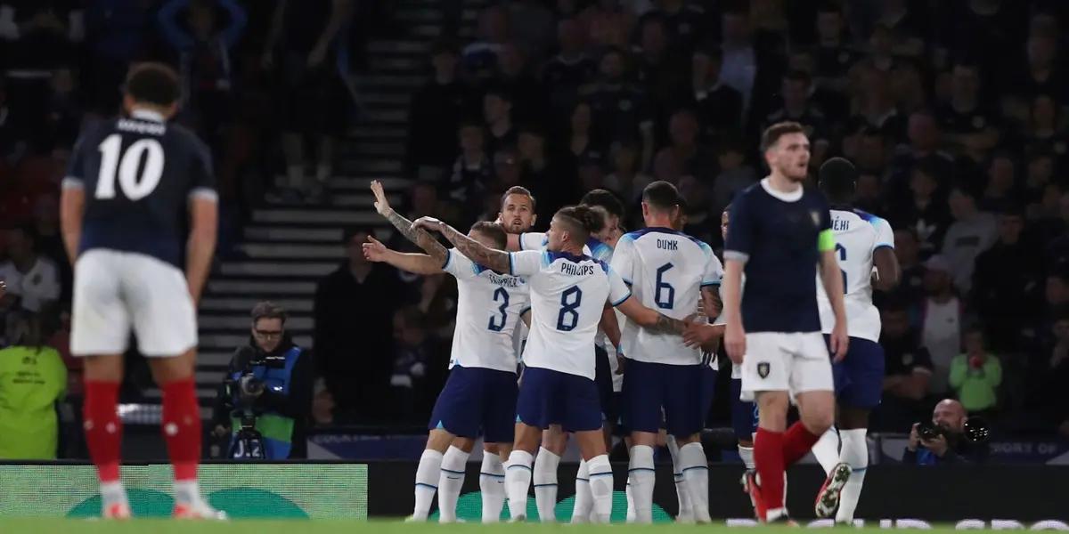Englands National Team beat Scotlands 150 years after