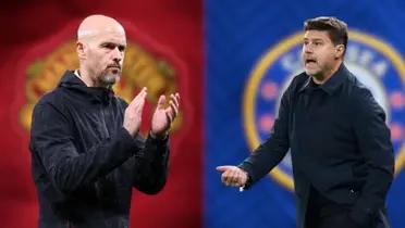 Erik ten Hag and Mauricio Pochettino