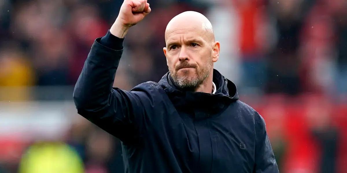 Erik ten Hag answered questions before Manchester United's match against Luton Town in the Premier League.