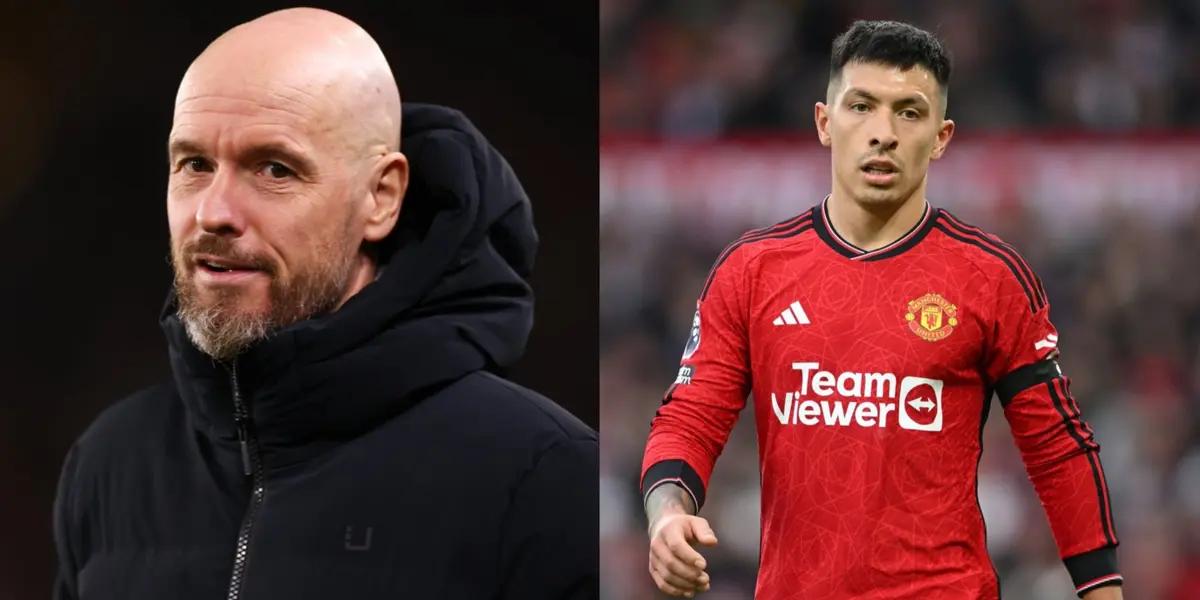 Erik Ten Hag relieved to know Licha Martinez will play this season again but will be out for a while.