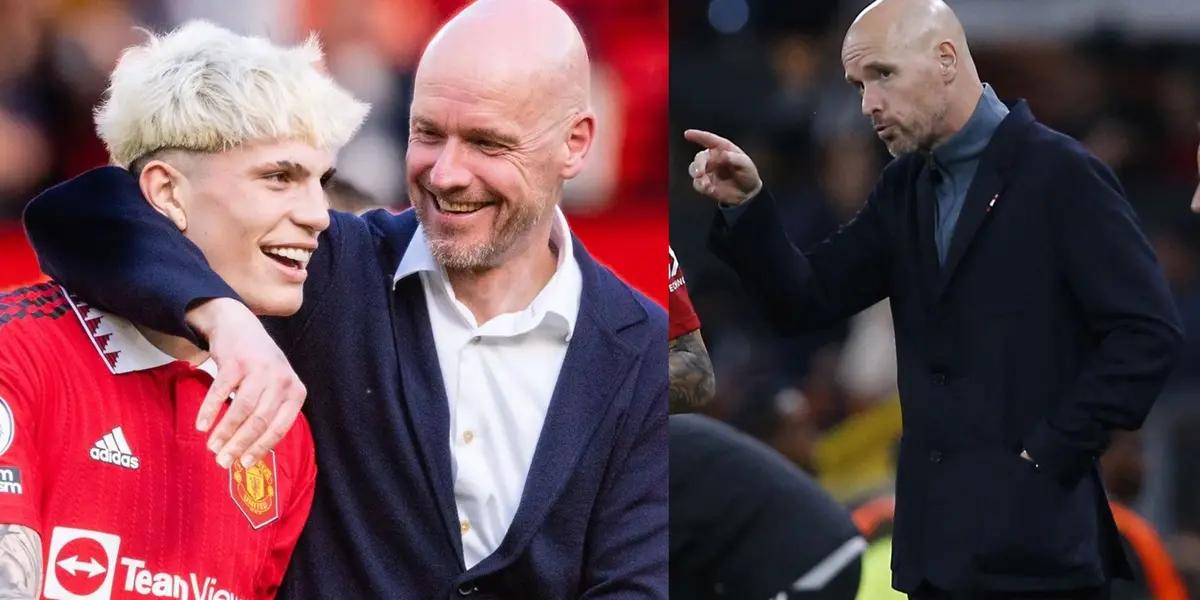 Erik Ten Hag spoke after Manchester United's last defeat