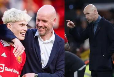 Erik Ten Hag spoke after Manchester United's last defeat