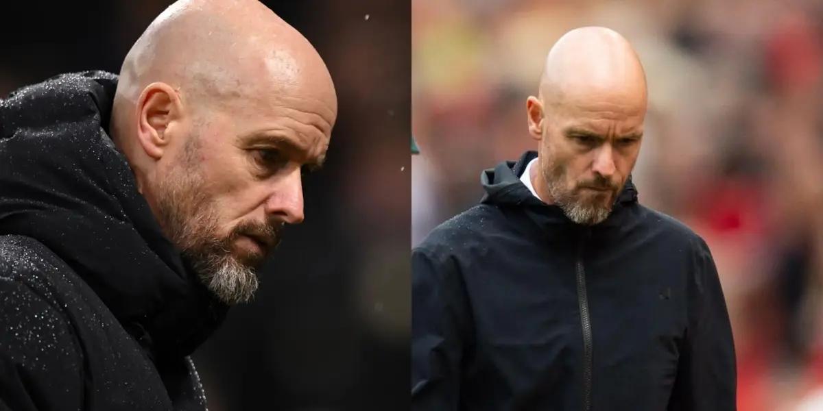 Erik Ten Hag's reaction to Manchester United's elimination
