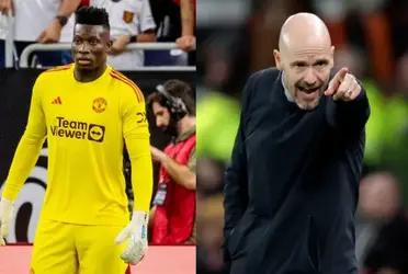 Erik Ten Hag's words about Andre Onana and his recent performance