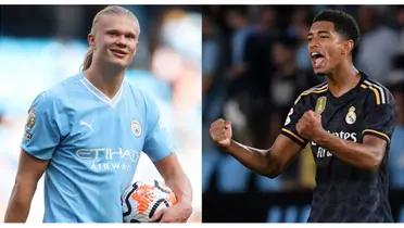 Erling Haaland and Jude Bellingham