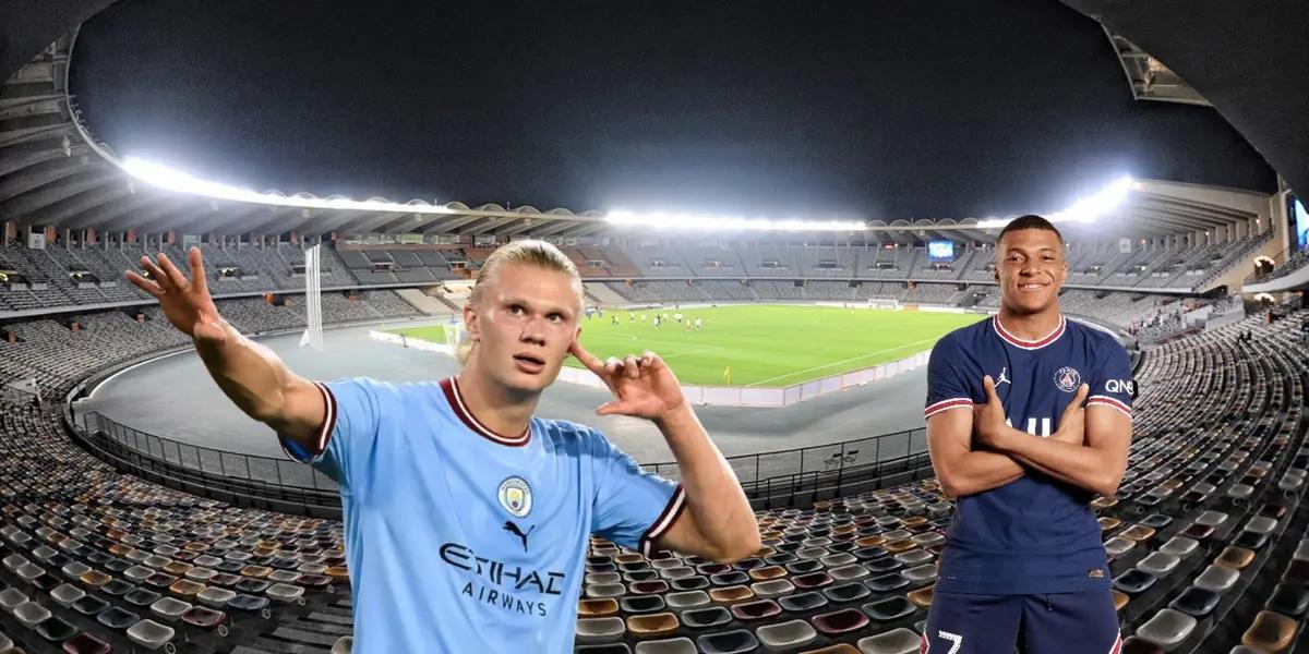 Erling Haaland and Kylian Mbappe could have a tough fight