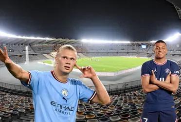 Erling Haaland and Kylian Mbappe could have a tough fight