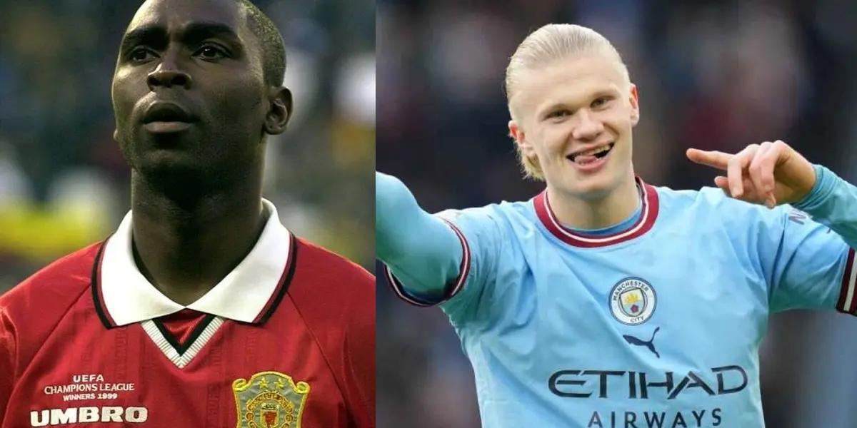 Erling Haaland broke one of the toughest records in the Premier League and this is the reaction of the player who was beaten