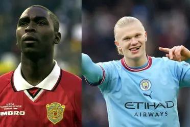 Erling Haaland broke one of the toughest records in the Premier League and this is the reaction of the player who was beaten