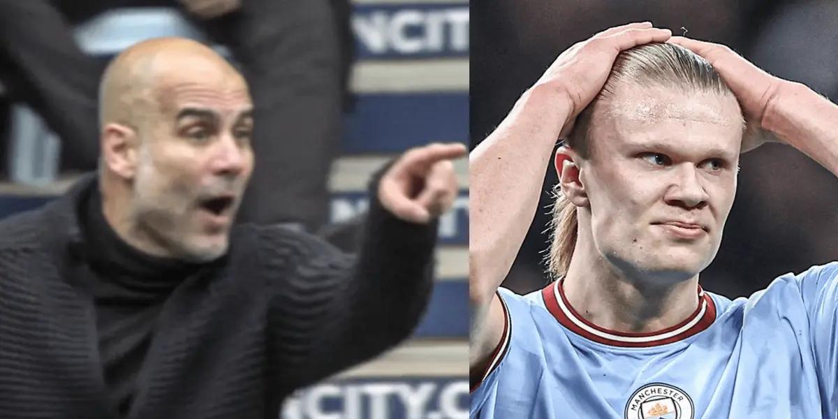 Erling Haaland could not perform against Madrid in the first leg.