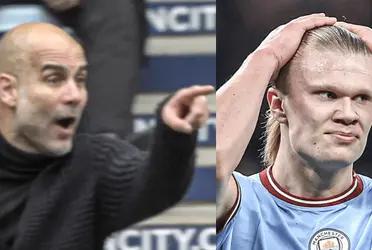 Erling Haaland could not perform against Madrid in the first leg.