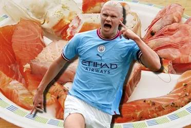 Erling Haaland does not skimp on expenses when it comes to bringing food, since this allows him to be at an optimal level