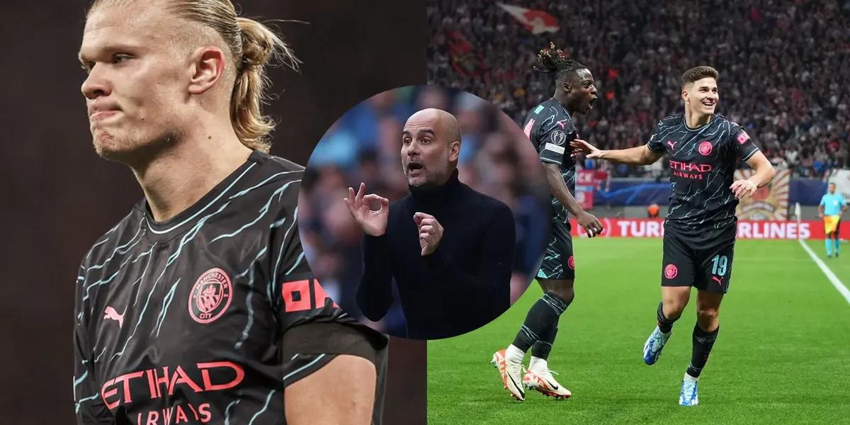 Erling Haaland failed to score in the most recent match