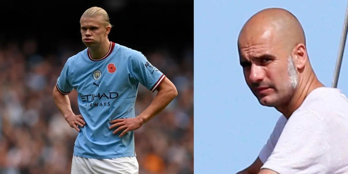 Erling Haaland gives the worst news to Pep Guardiola on his vacation and surprises Europe
