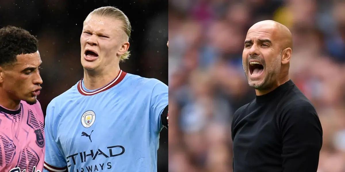 Erling Haaland got some terrible news.