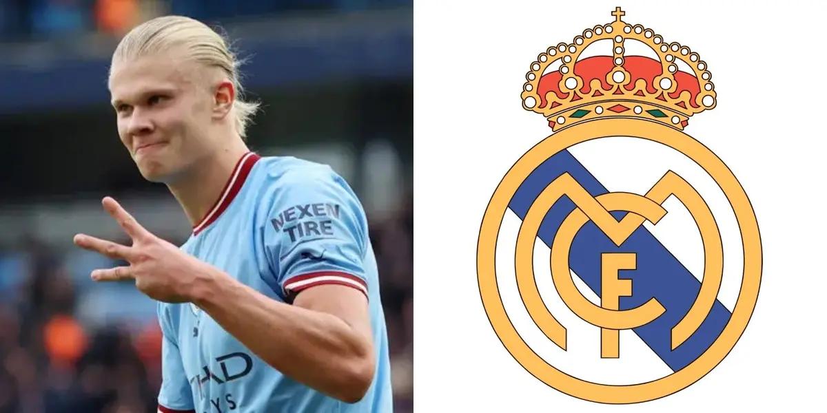 Erling Haaland has offers from Real Madrid and PSG to play with them in 2024