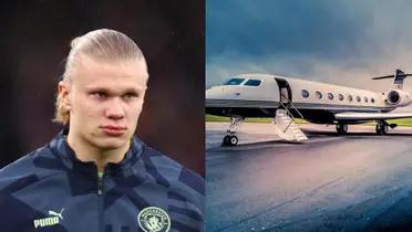 Erling Haaland hit the media telling he had bought a luxury private jet.