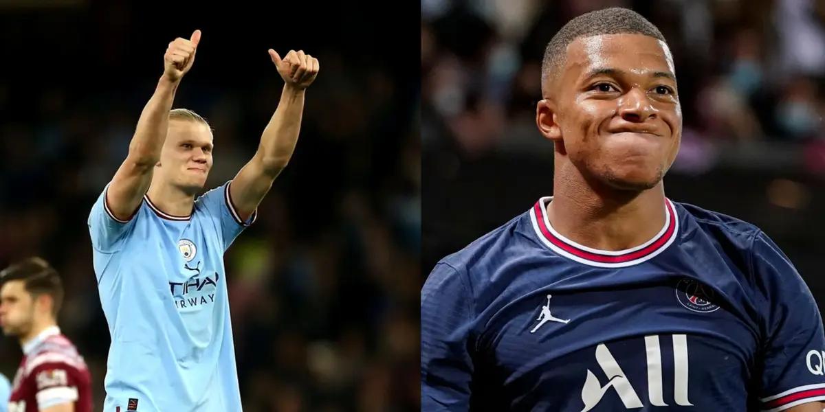 Erling Haaland knows who's the best young star out there.