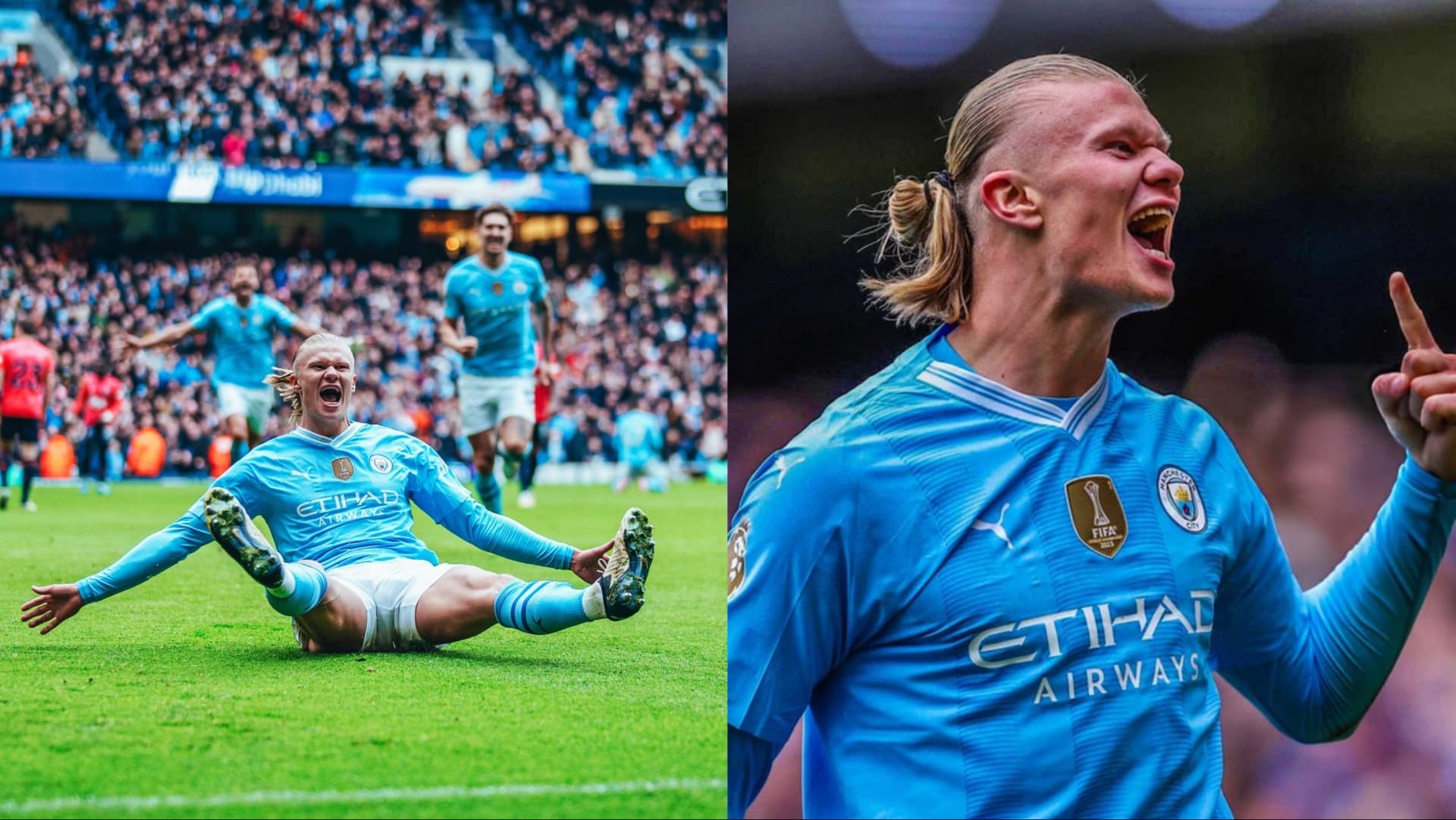 Erling Haaland remains the top goalscorer of the Premier League with 16 goals.