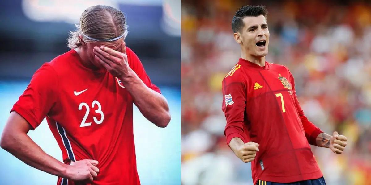 Erling Haaland scored 0 goals and lost against Spain, Norways says goodbye from the EURO2024.