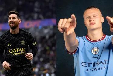 Erling Haaland scored a great goal against Bayern Munich in the quarterfinals of the Champions League