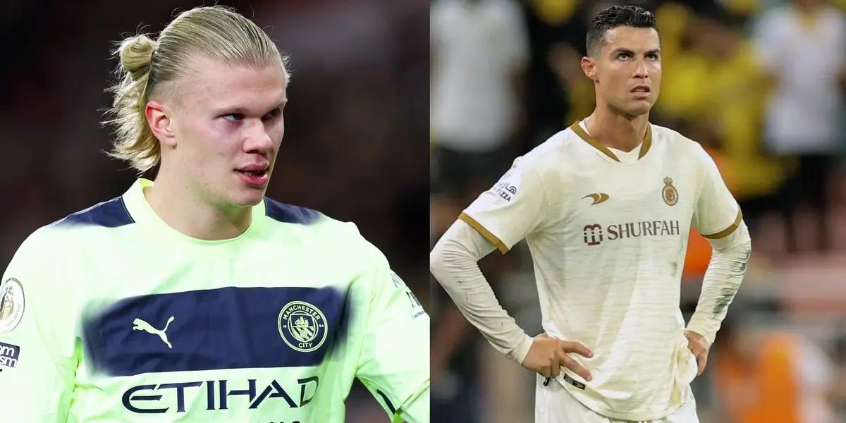 Erling Haaland scored a great goal against Southampton in the Premier League