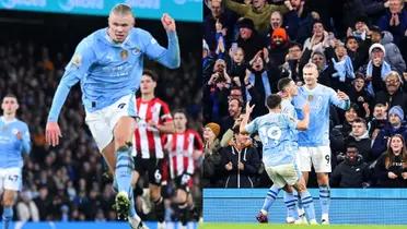 Erling Haaland scored in the 71st minute to give Man City the 1-0 win against Brentford.