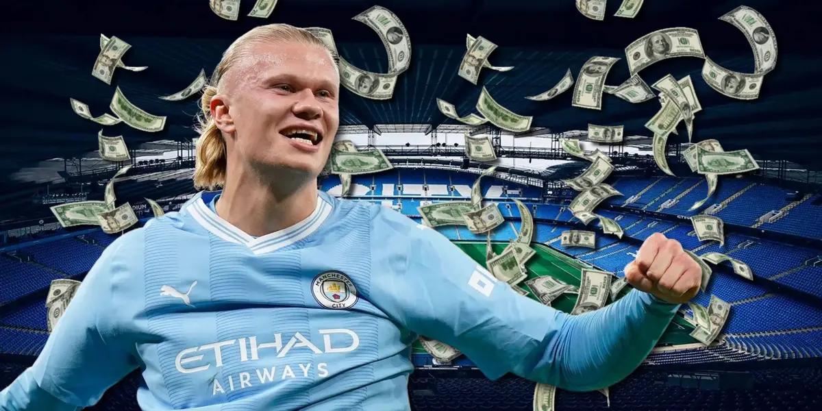 Erling Haaland, a target for Real Madrid