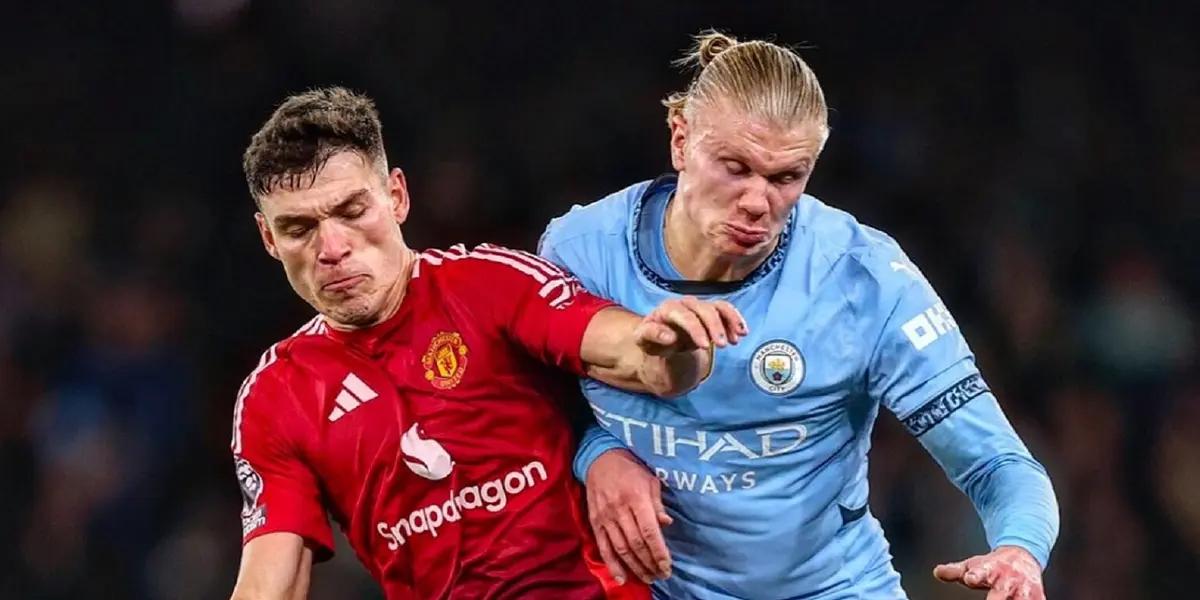 Erling Haaland vs Manchester United