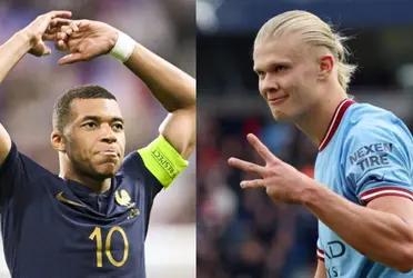 Erling Haaland words on Mbappe