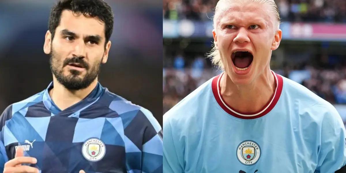 Erling Haaland's decision to stay on at Manchester City, seeing Gundogan won't remain with the club