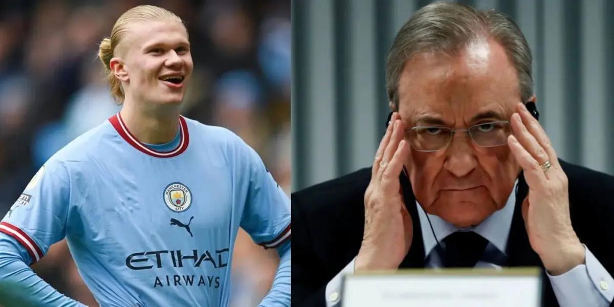 Erling Haaland's father proved his son is not worth wearing the Madrid shirt.