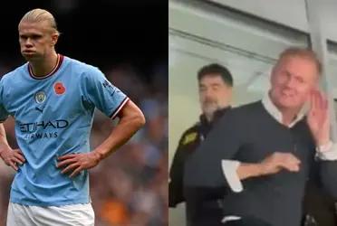 Erling Haaland's father was expelled from the Santiago Bernabeu stadium in the Champions League semifinals