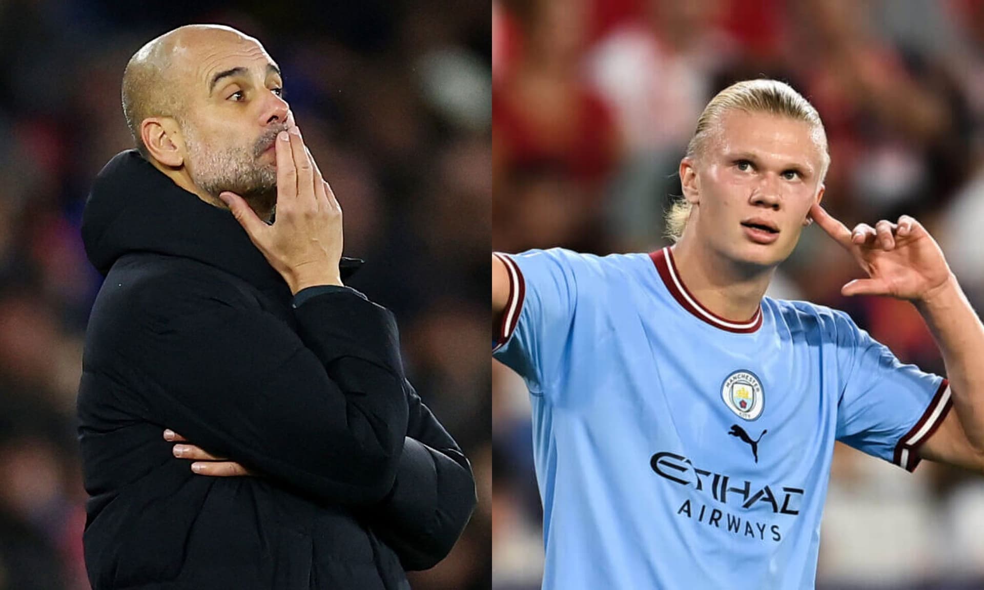 Erling Haaland's hat trick helped Manchester City to victory