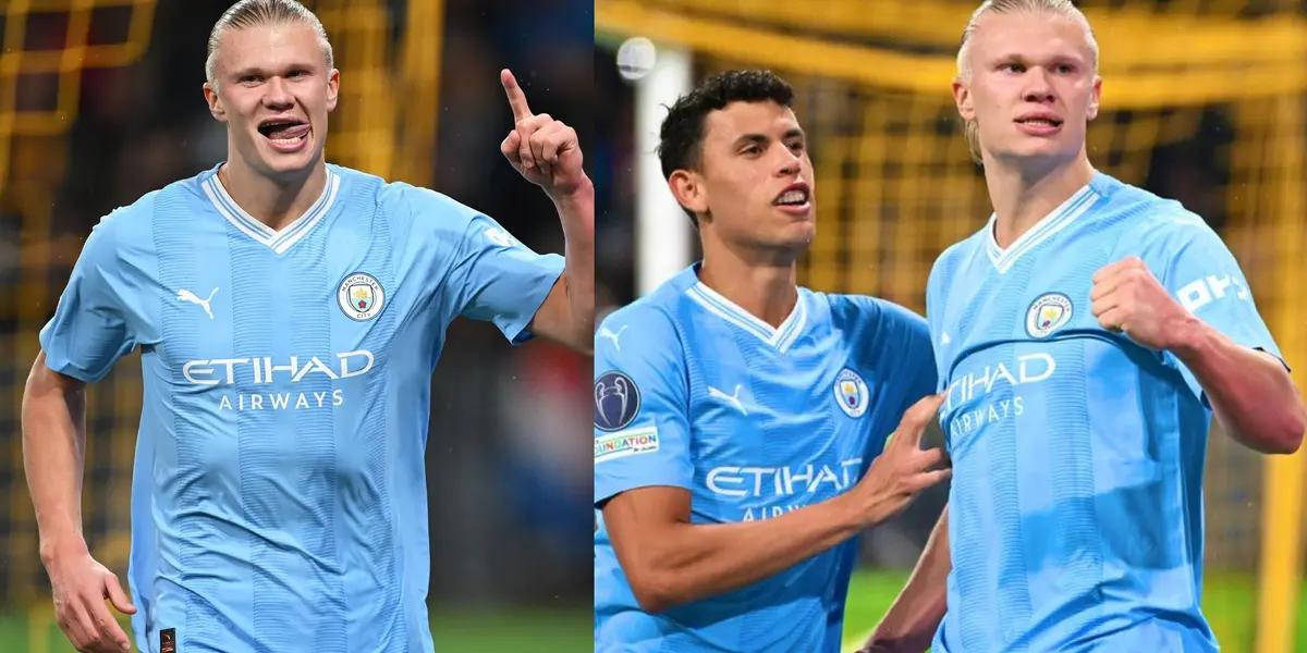 Erling Haaland's new record that puts him among the best in the history of European competition