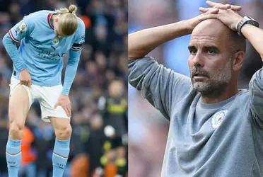 Erling Halaand is injured, as Pep Guardiola just confirmed.