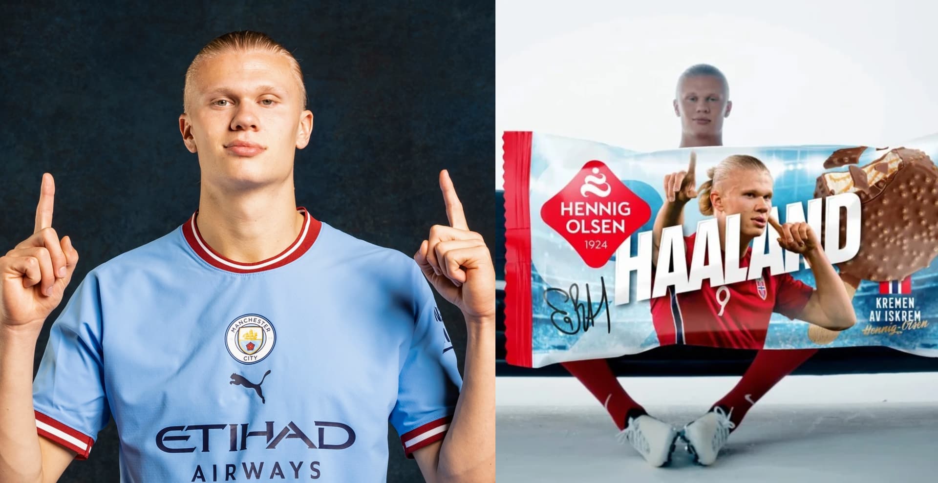 Erling has a new business.