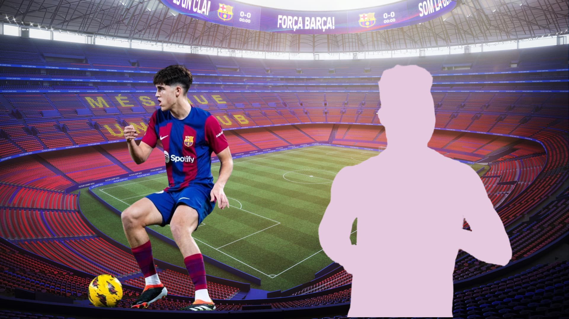 European giants wants to sign an FC Barcelona player who is young like Pau Cubarsi.