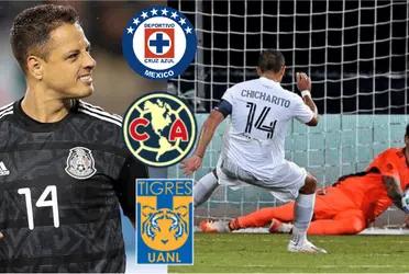 Even in MLS they don't want him anymore because of the failure he had, Javier Hernandez and the Mexican club that would sign him.