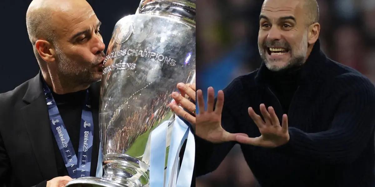 Even though Manchester City won the UEFA Champions League, the low blow that Pep Guardiola receives and leaves everyone surprised.